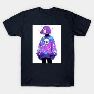 Anime Dreamer Sad Girl T-Shirt